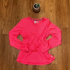 Reebok neon long sleeve shirt 🍀